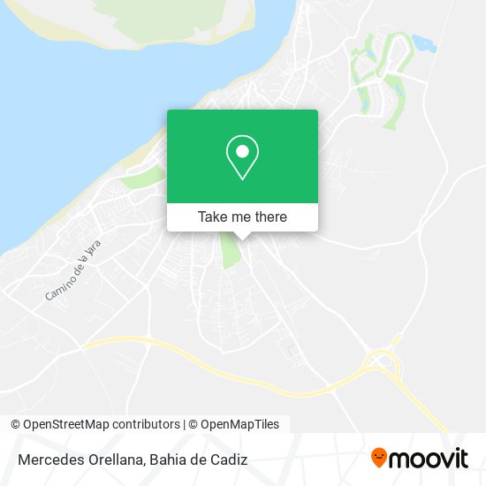 Mercedes Orellana map