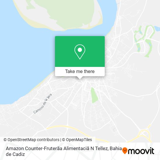 Amazon Counter-Fruterãa Alimentaciã N Tellez map