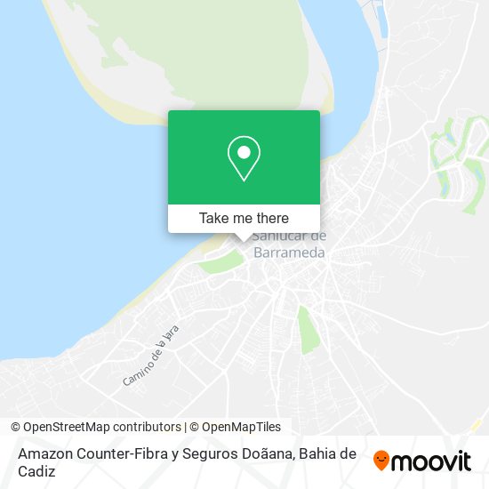 Amazon Counter-Fibra y Seguros Doãana map