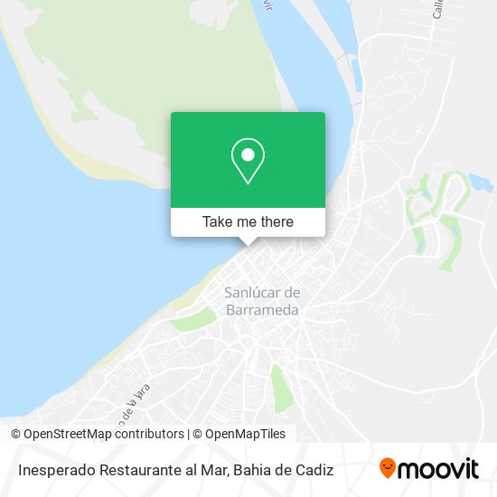 Inesperado Restaurante al Mar map