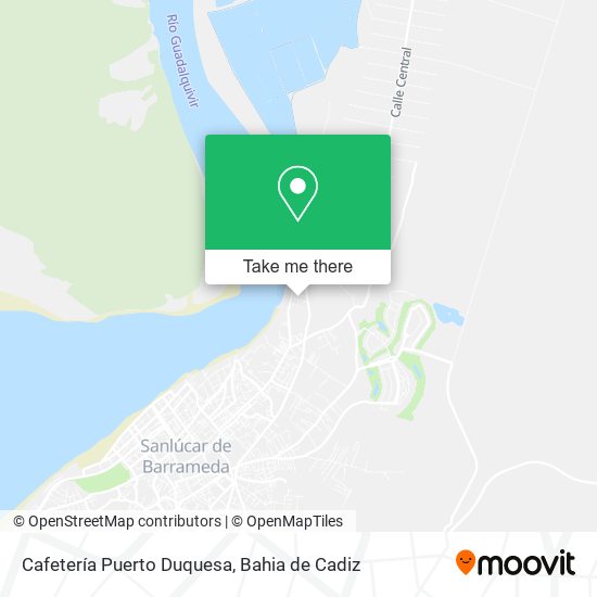 mapa Cafetería Puerto Duquesa