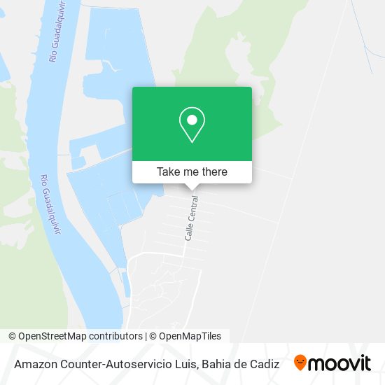Amazon Counter-Autoservicio Luis map