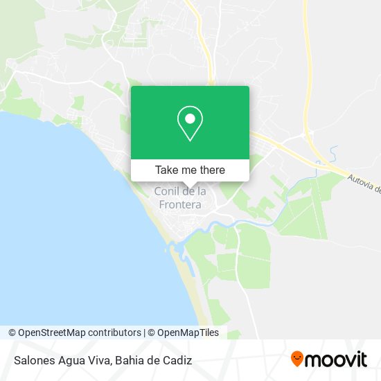 Salones Agua Viva map