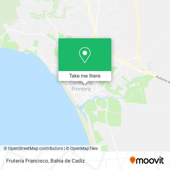 Frutería Francisco map