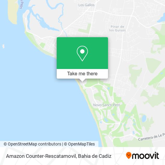 Amazon Counter-Rescatamovil map