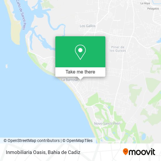 Inmobiliaria Oasis map