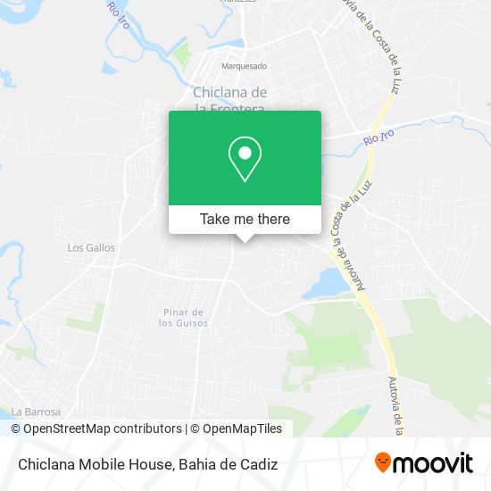 Chiclana Mobile House map