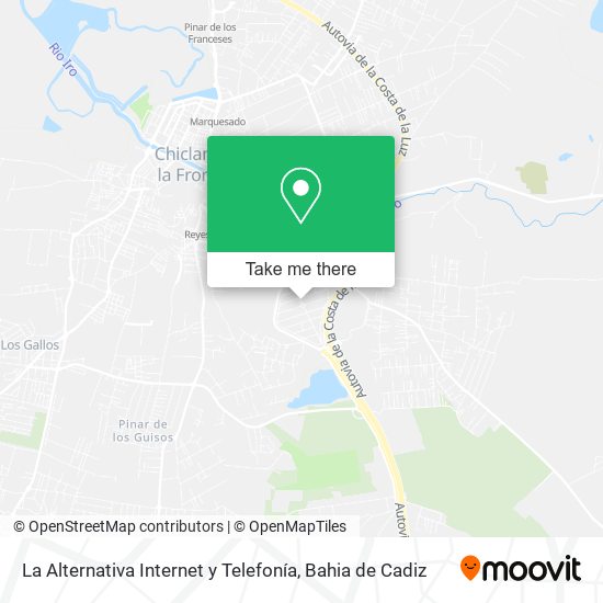 La Alternativa Internet y Telefonía map