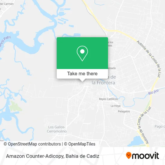 Amazon Counter-Adicopy map