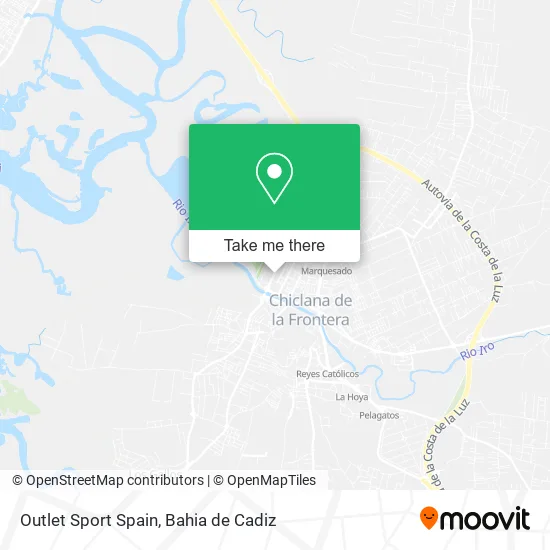 Outlet Sport Spain map