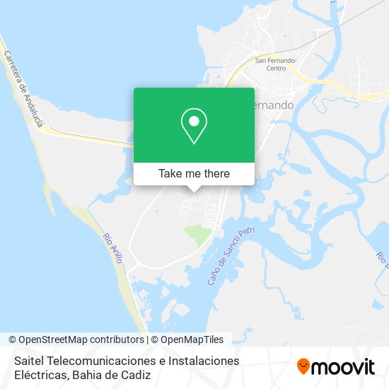 Saitel Telecomunicaciones e Instalaciones Eléctricas map