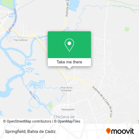 Springfield map