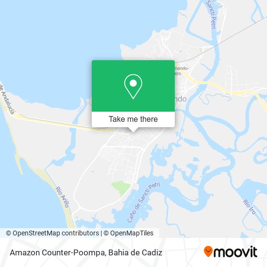 Amazon Counter-Poompa map