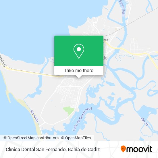 Clínica Dental San Fernando map