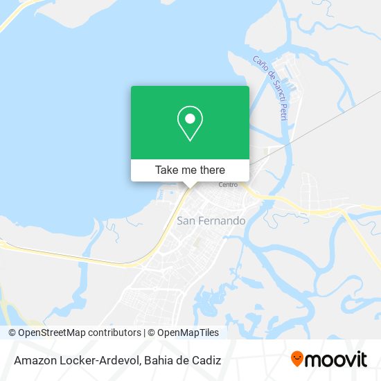Amazon Locker-Ardevol map