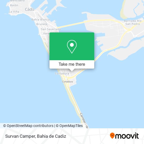 Survan Camper map