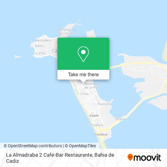 La Almadraba 2 Café-Bar Restaurante map