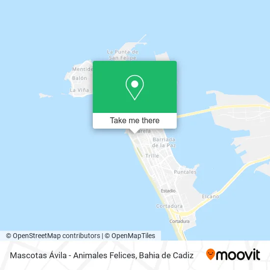 Mascotas Ávila - Animales Felices map