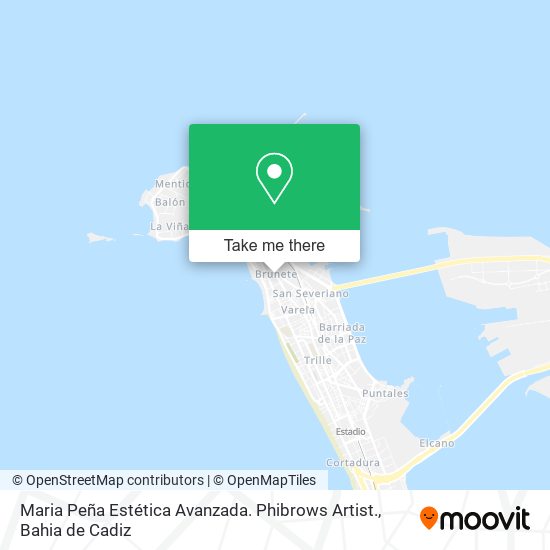 Maria Peña Estética Avanzada. Phibrows Artist. map