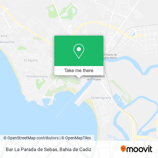 Bar La Parada de Sebas map
