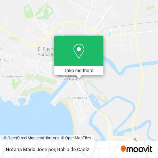 Notaría Maria Jose per map