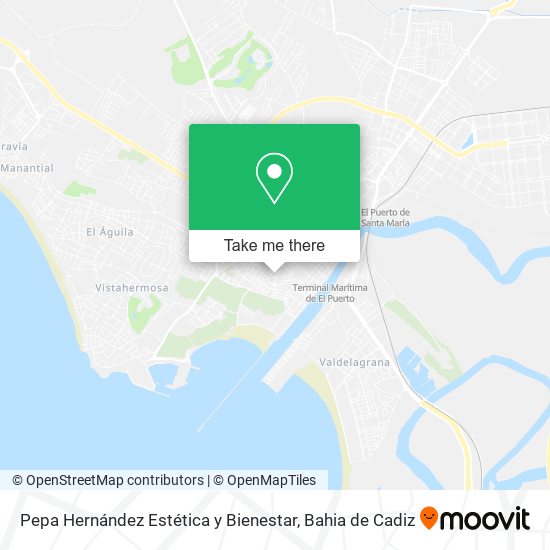 Pepa Hernández Estética y Bienestar map