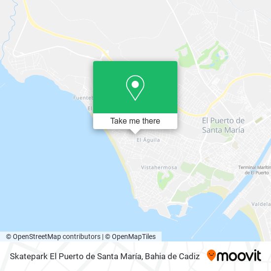 Skatepark El Puerto de Santa María map