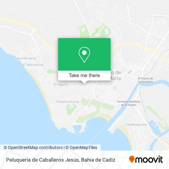 Peluqueria de Caballeros Jesús map