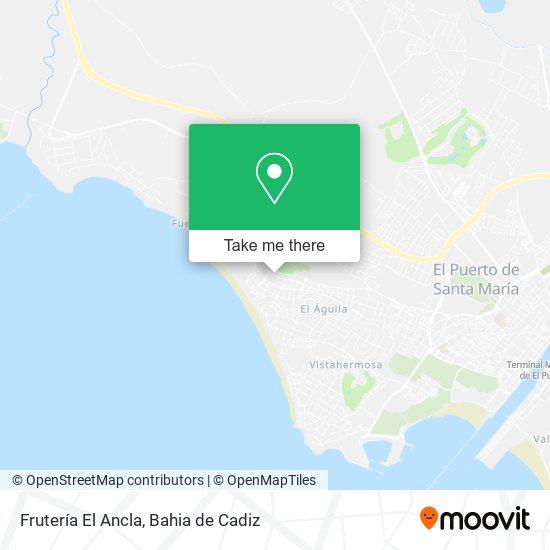 Frutería El Ancla map