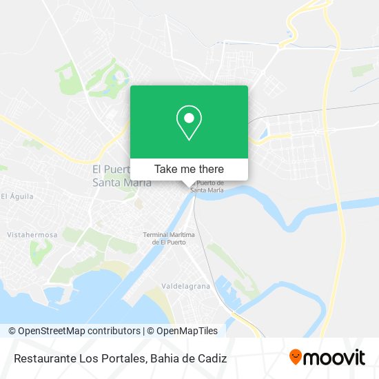 Restaurante Los Portales map