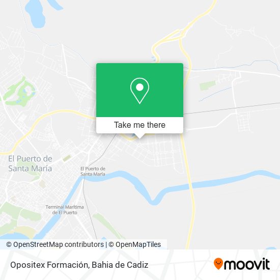 Opositex Formación map