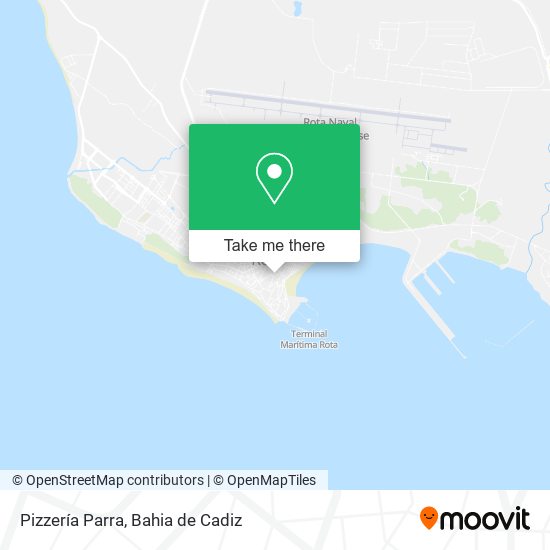 Pizzería Parra map