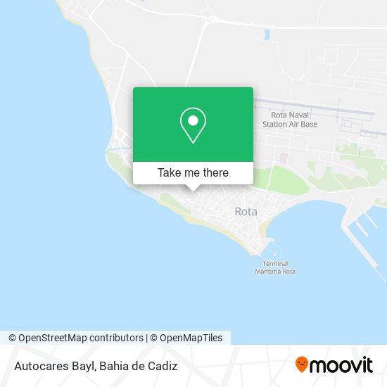 Autocares Bayl map