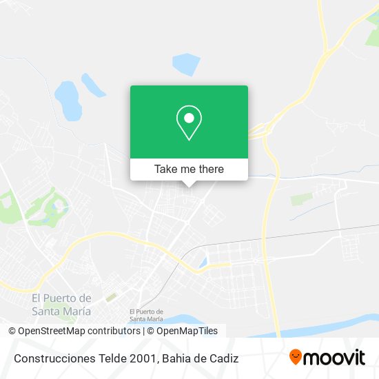 Construcciones Telde 2001 map