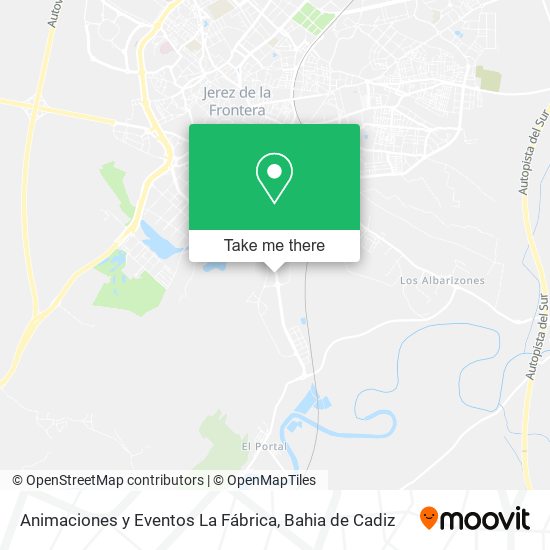 Animaciones y Eventos La Fábrica map