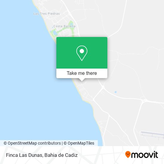 Finca Las Dunas map