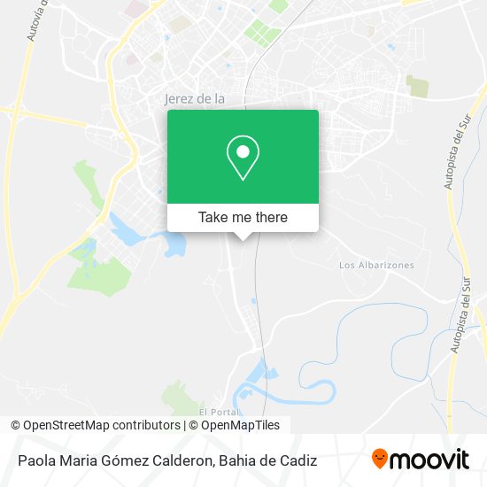 Paola Maria Gómez Calderon map