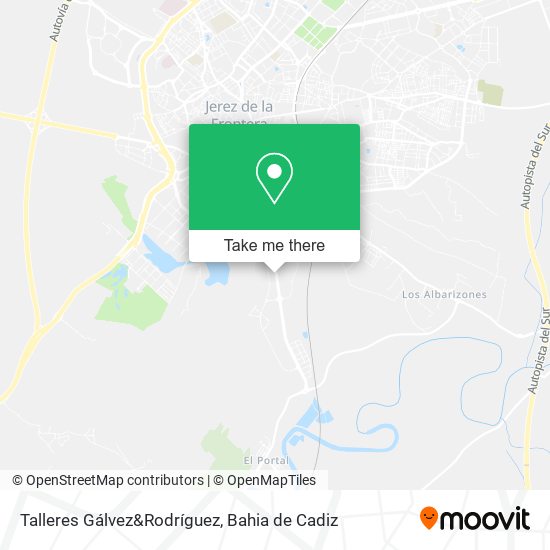 Talleres Gálvez&Rodríguez map
