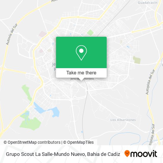 mapa Grupo Scout La Salle-Mundo Nuevo