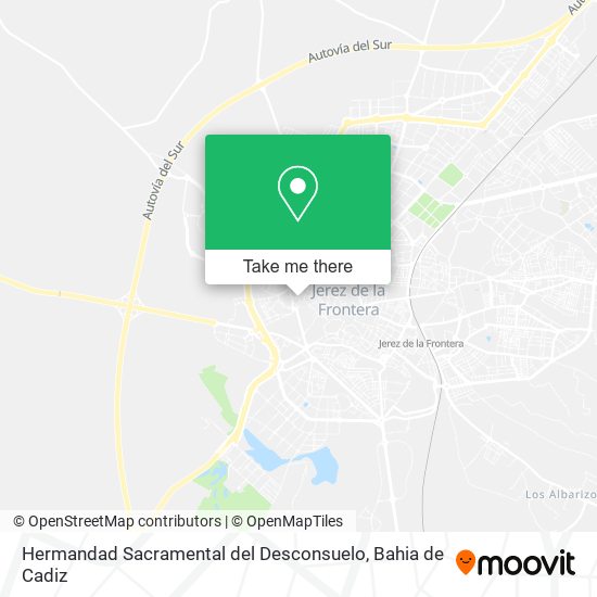 Hermandad Sacramental del Desconsuelo map
