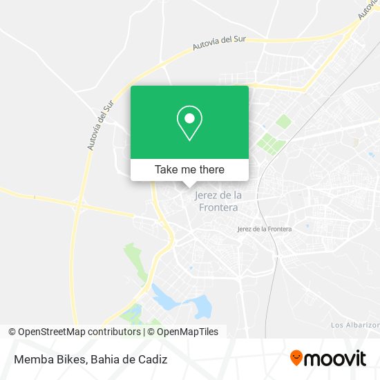 Memba Bikes map