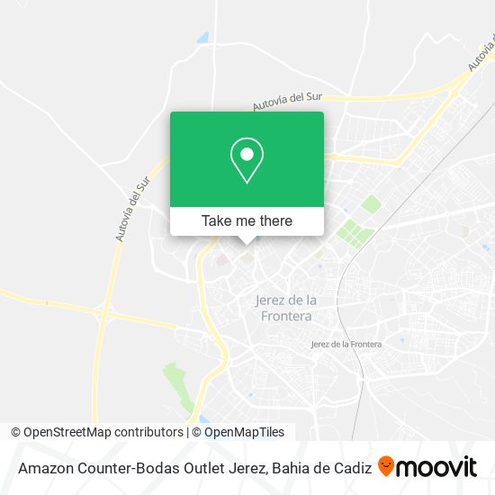 Amazon Counter-Bodas Outlet Jerez map
