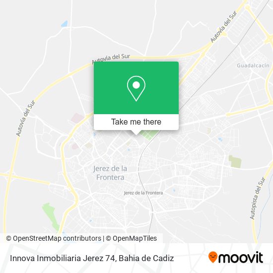 Innova Inmobiliaria Jerez 74 map