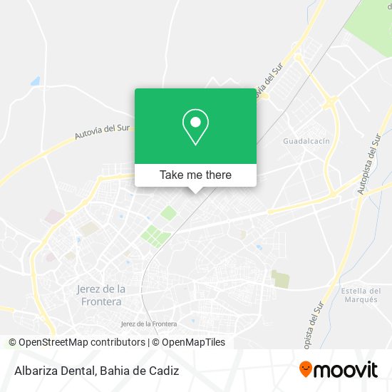 Albariza Dental map