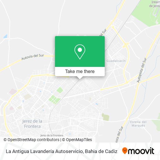 La Antigua Lavandería Autoservicio map