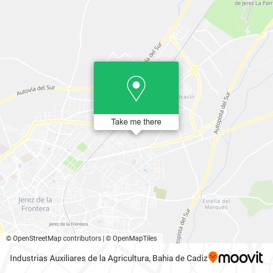 Industrias Auxiliares de la Agricultura map