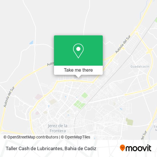 Taller Cash de Lubricantes map