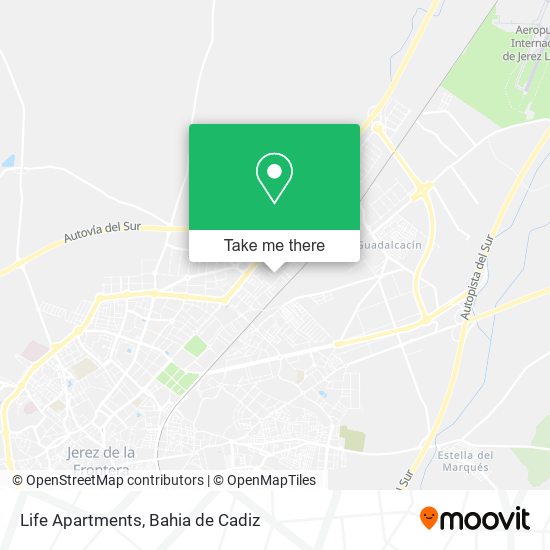 Life Apartments map