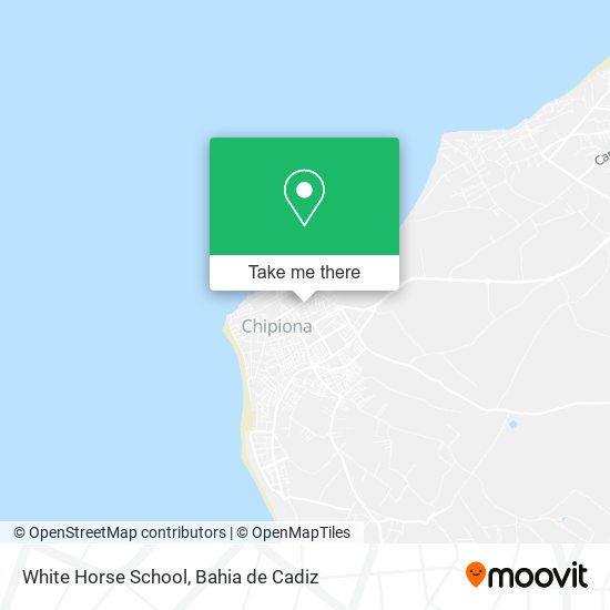 White Horse School map