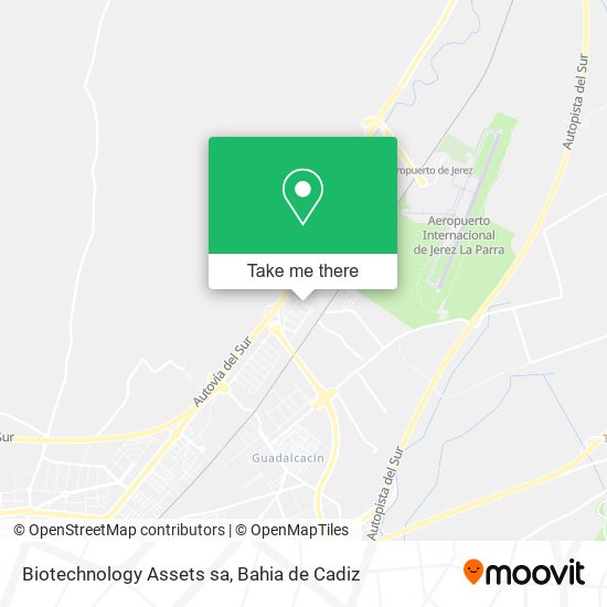 Biotechnology Assets sa map